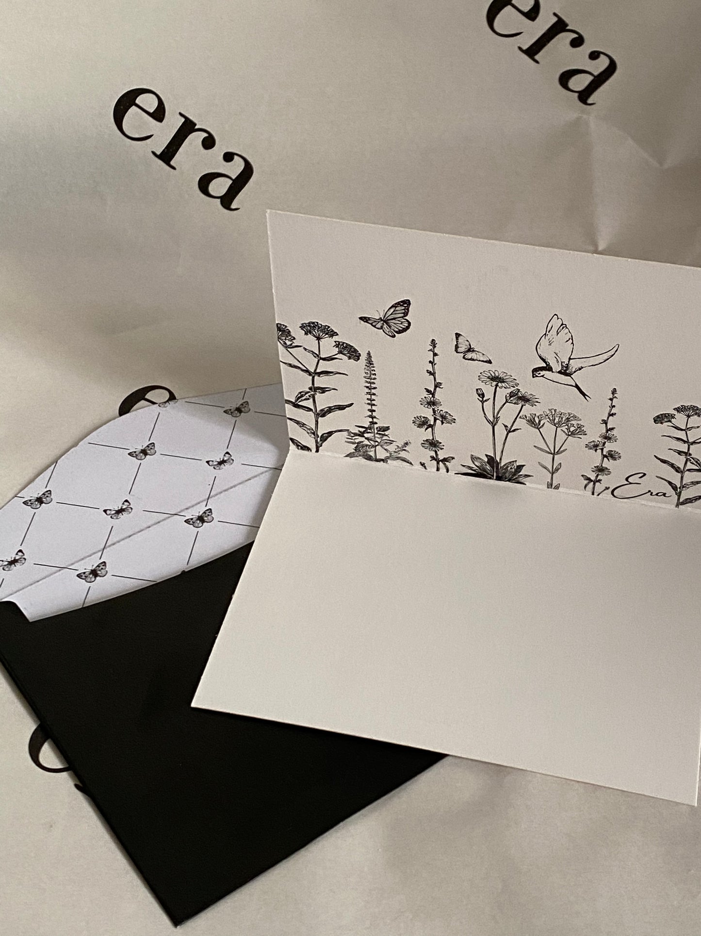 Original card message